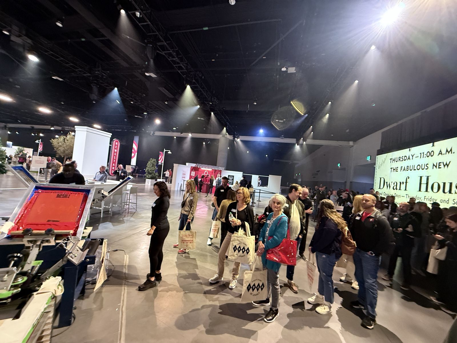 Live event printing at a Detroit corporate events & conferences event